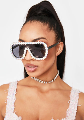 Calmly Locked N' Loaded Aviator Sunglasses