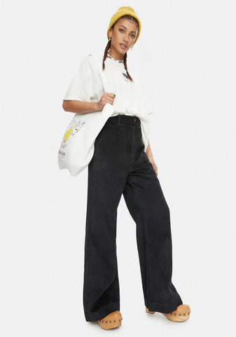 Maisie Hemp Corduroy Flared Pants