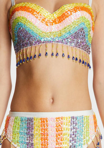 Rainbow Pastel Sequin Set