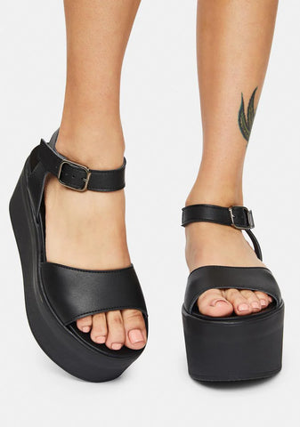 Rolly Vegan Platform Sandals