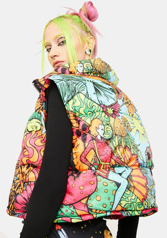 Scenic Route Convertible Puffer Jacket