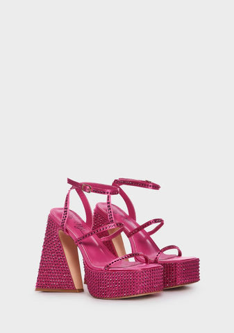 Asking For Drama Block Heels