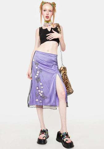 Night Way Back When Cropped Tank