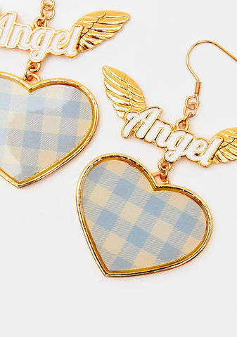 You'll Notice Me Heart Earrings