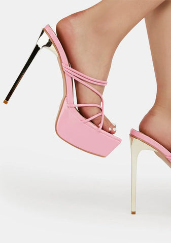 Joslyn Strappy Platform Stiletto Heels