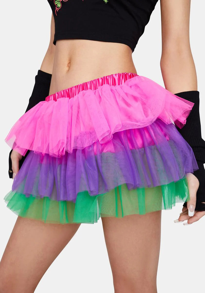 Saved By The Rave Tutu Skirt