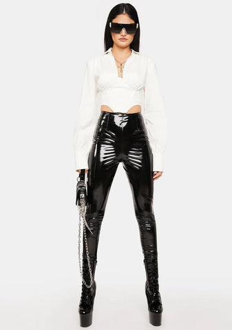 Hardly Bothered Corset Top