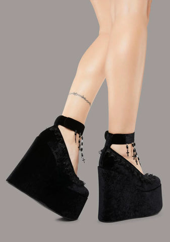 Never Be Silenced Platform Wedges