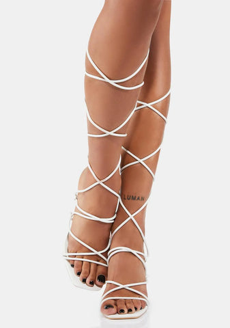 Not Just Your Friend Wrap Heels