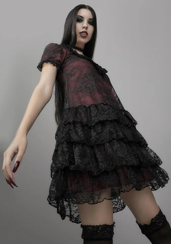 Heavy In Your Arms Babydoll Dress