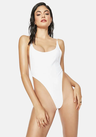 Yoli White One-Piece Swimsuit