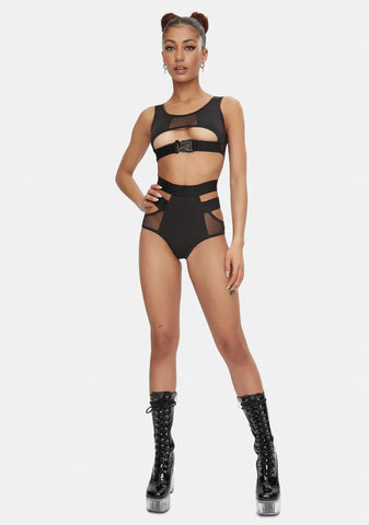 To The Brink Mesh Set - Black