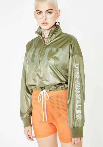 Juicy Los Angeles Mock Neck Pullover