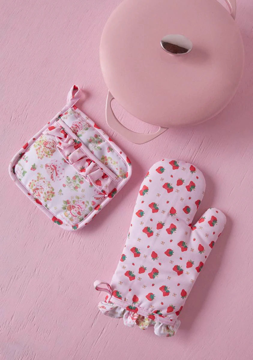 Meadow Greeting Oven Mitt Set