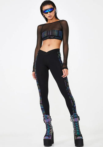Acid Scan Me Up Reflective Top