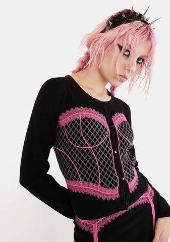 Fixin' For You Knit Cardigan