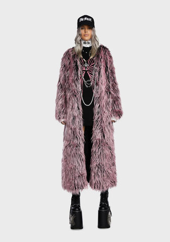Born Enchanter Faux Fur Coat