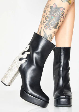 Diamond Certified Ankle Boots