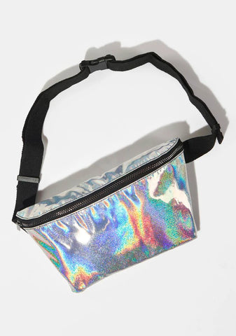 Holographic XL Fanny Pack