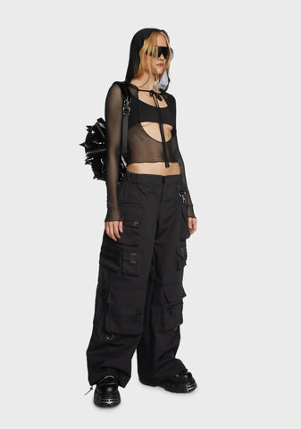 Witchy Day Sheer Hoodie