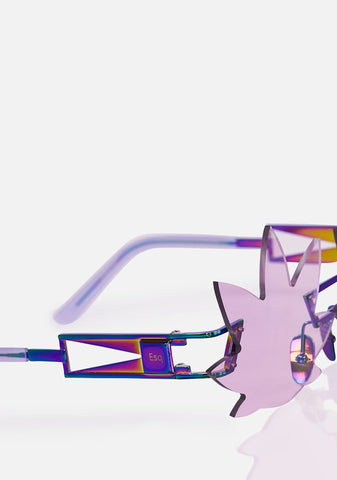 Hologram Leaf Speqz Sunglasses
