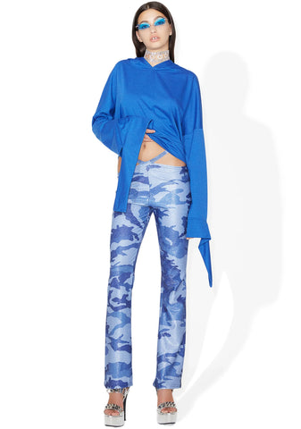 Break Out Cropped Hoodie