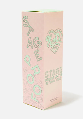 Stage Proof Matte Setting Spray