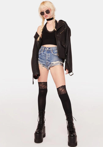 Midnight Love The Chase Halter Crop Top