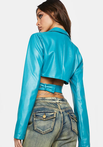 Second Story Cropped Blazer