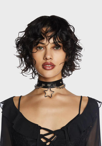 Supernova Vegan Leather Choker