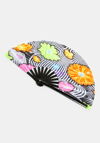 Circuit Daisy Hand Fan