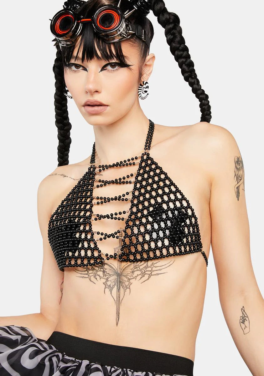 Nomadic Wanderer Beaded Bra Top