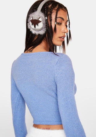 Finding Flurries Knit Sweater