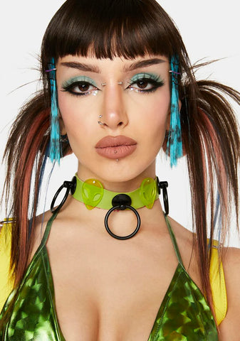 Slime Earth Is Boring O-Ring Choker