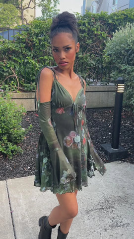 Romanticizing Moments Mini Dress