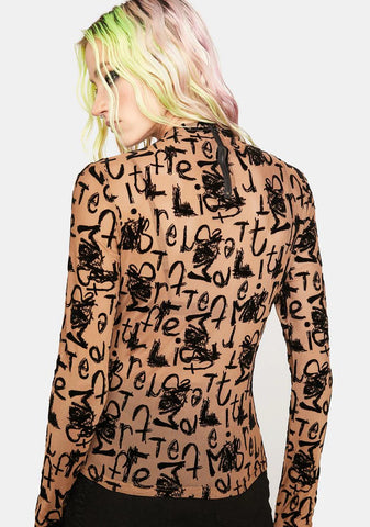 Waste Soil Series Mesh Top