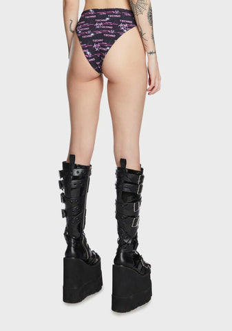 Techno High Waist Shorts