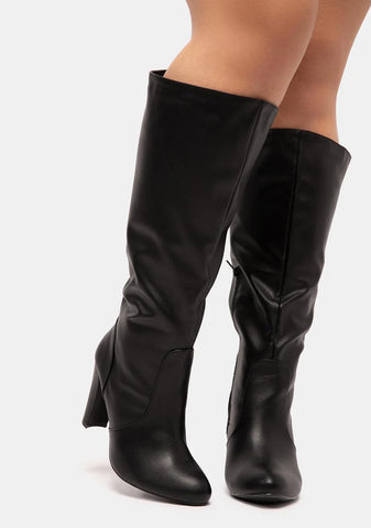 Wide Calf Take It In Stride Knee High Boots