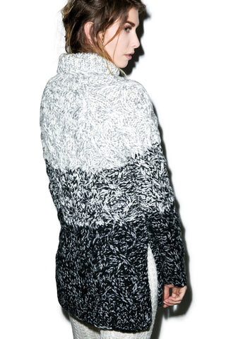 Slow Yer Roll-Neck Jumper - Pink