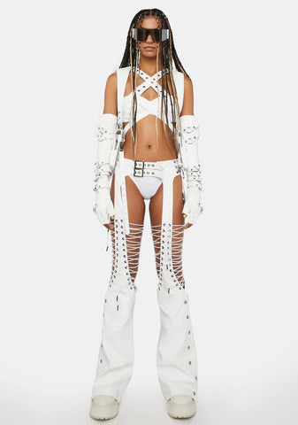 Compression Lace Up Chaps