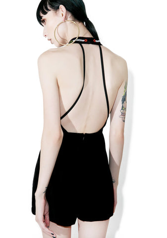 Work This Out Beaded Romper