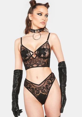 Ursula Embroidered Thong