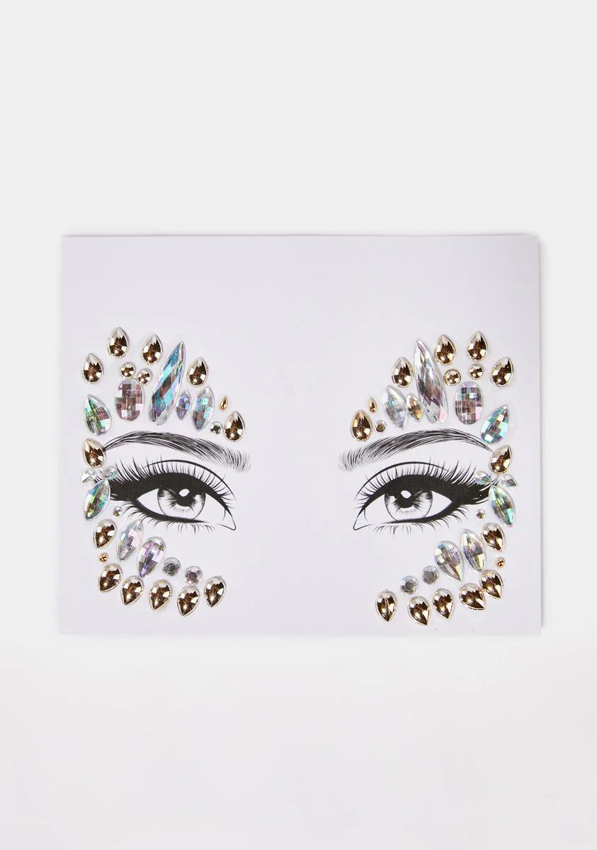 Queen Sparkle Haven Iridescent Face Gems