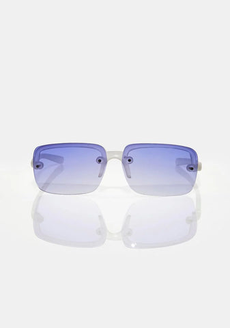 Blue Foxy Sunglasses