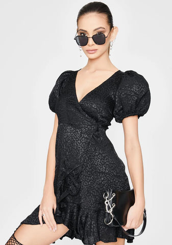 Black Dolly Mini Dress