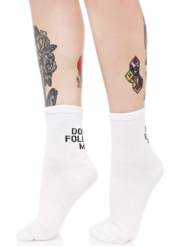 Don't Follow Me Socks