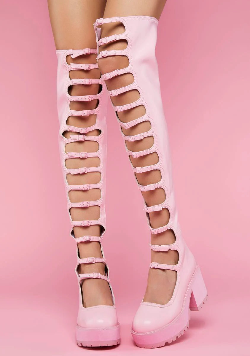 Watch Your Step Mary Jane Boots