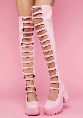 Watch Your Step Mary Jane Boots