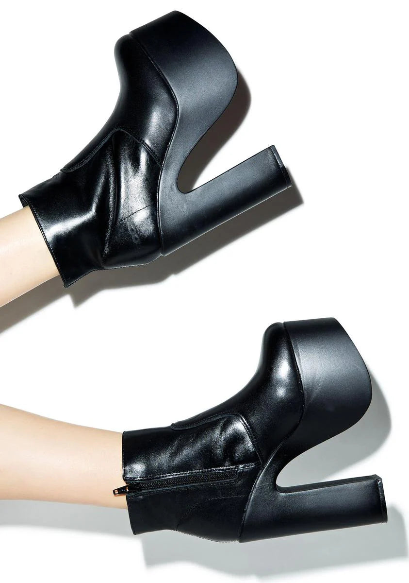 Rollin With Da Homies Platform Boots