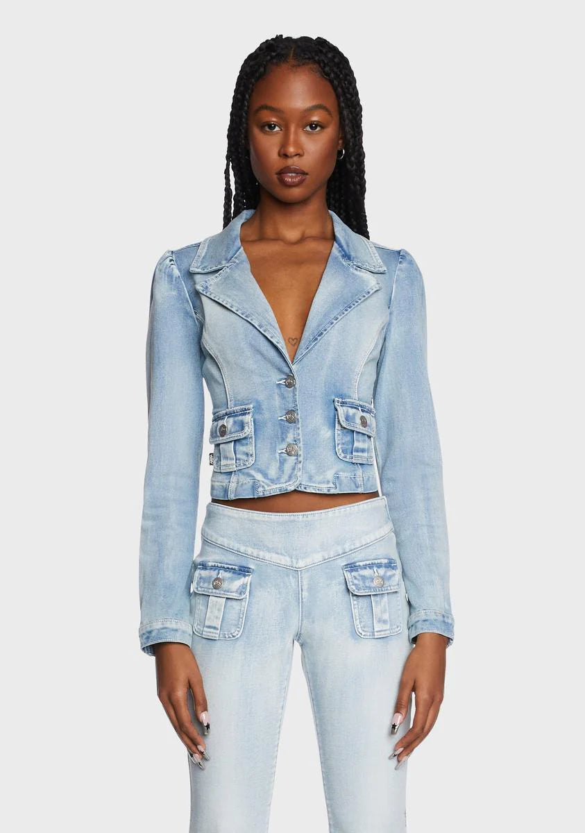 Jessica Denim Blazer